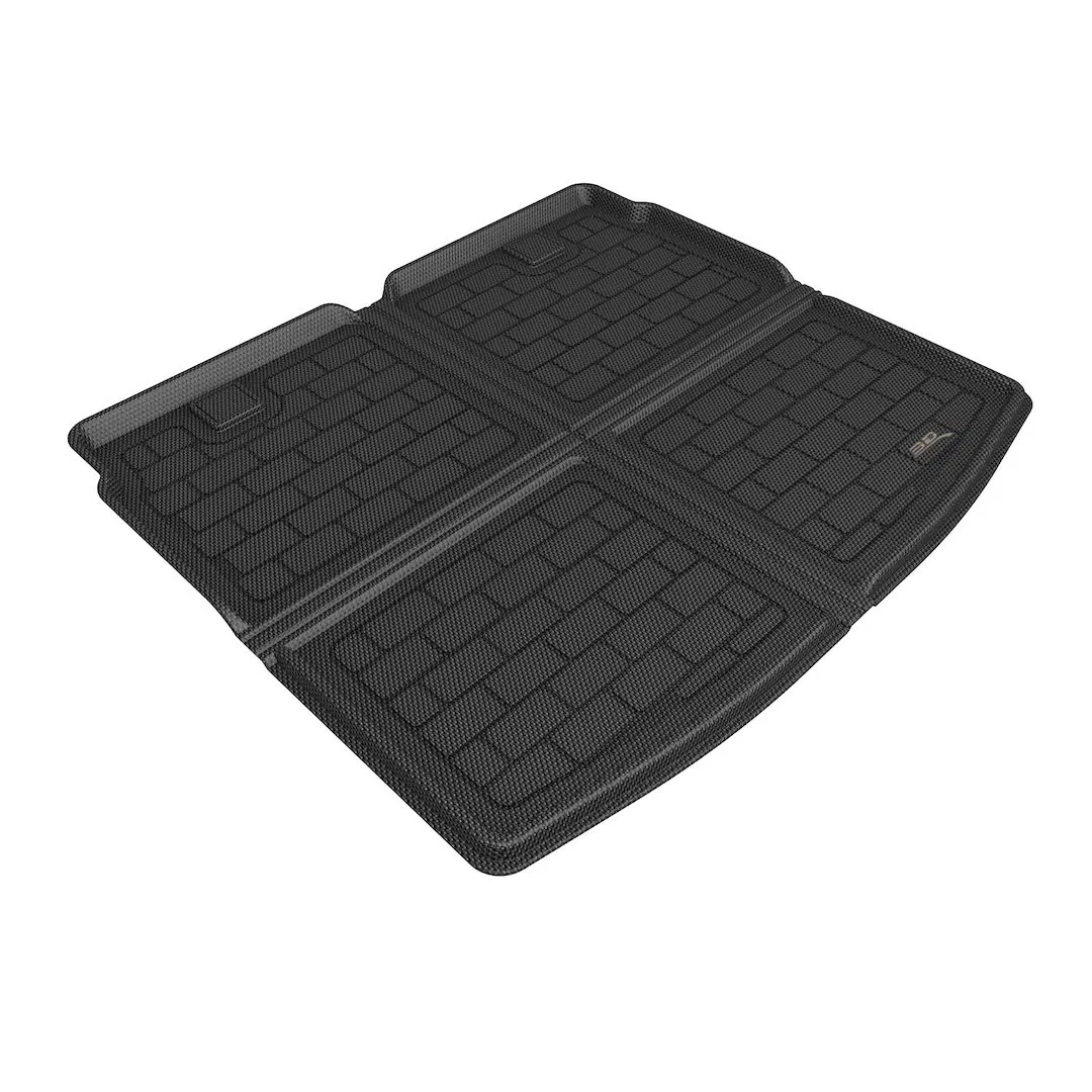 M1HD1321309 – 3D MATS/U-AC Cargo Area Liner, Black Direct Fit Raised Edge Thermoplastic Rubber Of Carbon Fiber Textur...